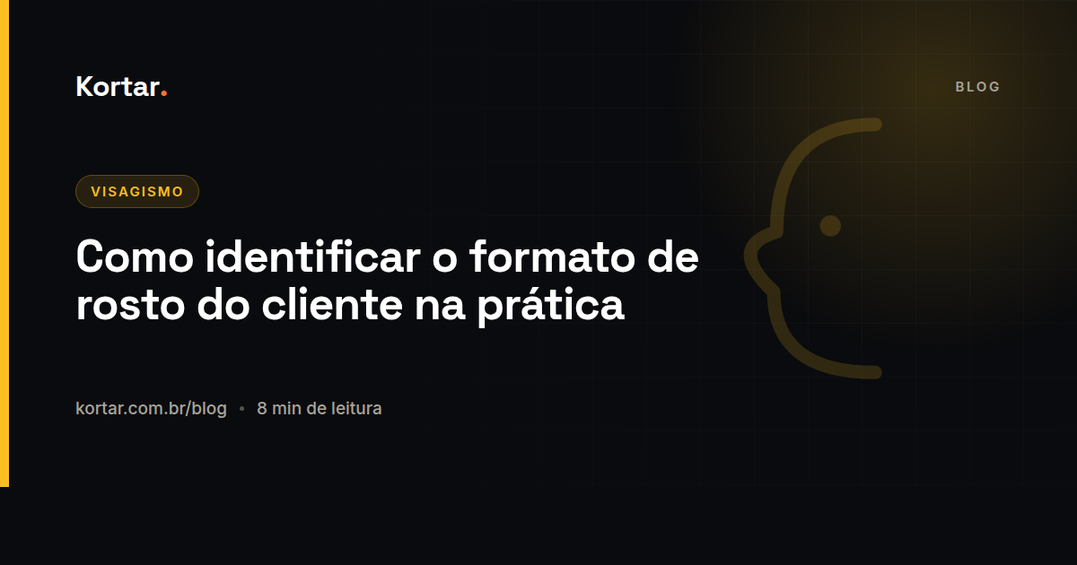 Como identificar o formato de rosto do cliente na prática