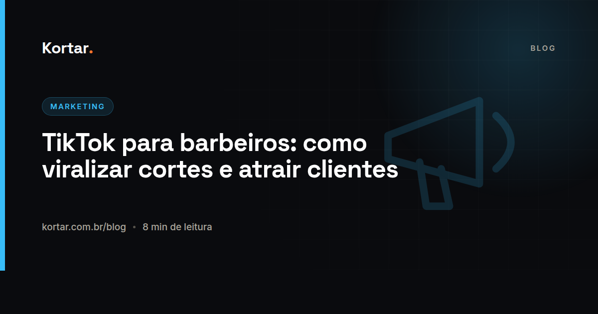 TikTok para barbeiros: como viralizar cortes e atrair clientes